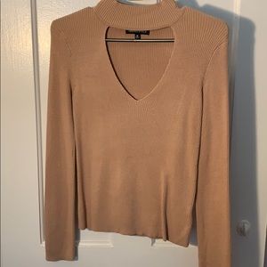 Cream cropped sweater